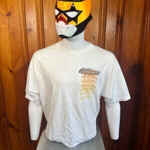 Alstyle XL Y2K Lake Cumberland Marine Tee White Graphic